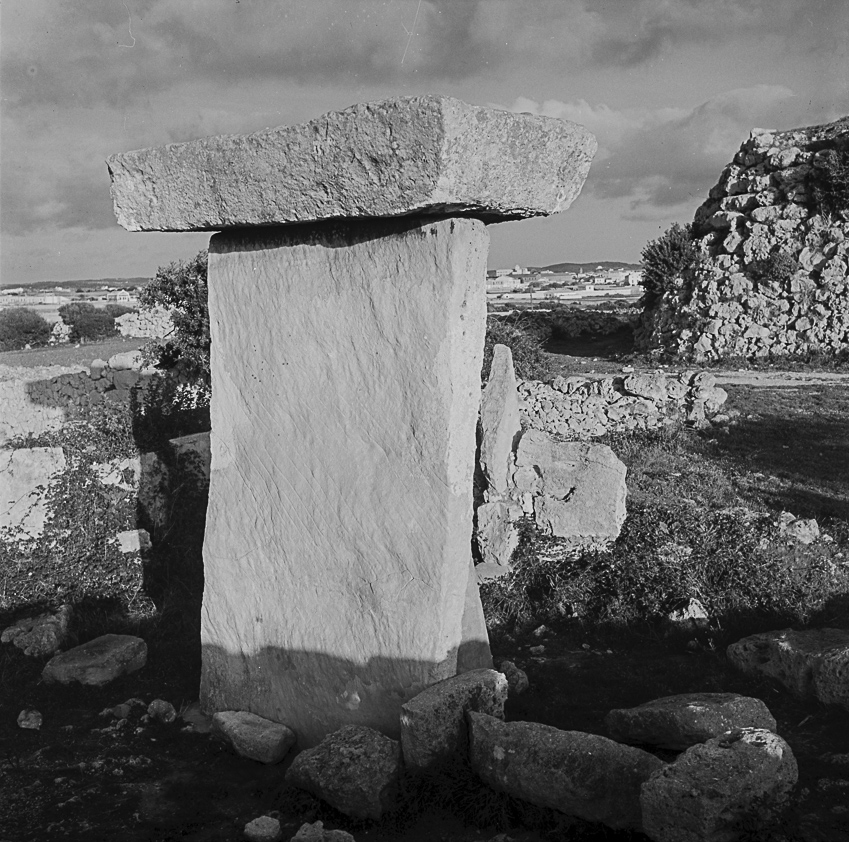 Poblat talaiòtic de Trepucó. Menorca, ca. 1960