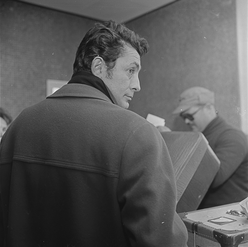 Jean Claude Pascual. Aeroport del Prat. Barcelona, 1959