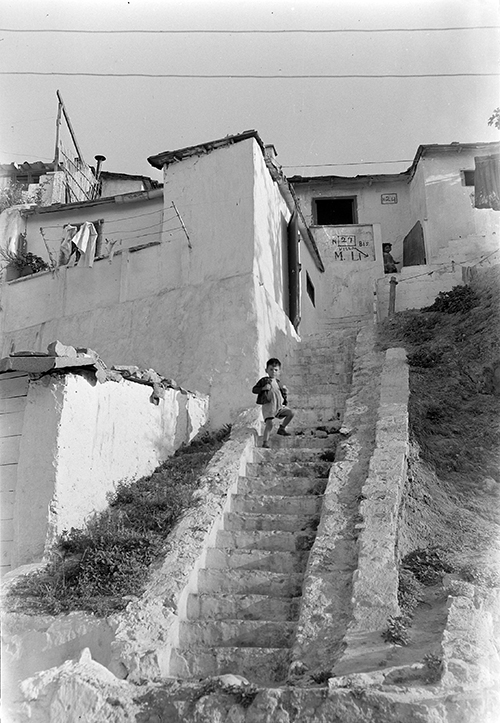 Passatge de la Vinyeta. Montjuïc.Barcelona, 1960