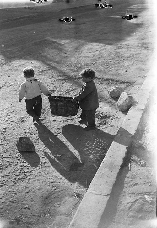 El Quiño i El Bardao. Montjuïc. Barcelona, ca. 1950
