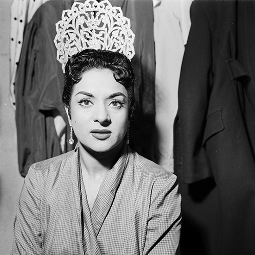 Lola Flores. Barcelona, 1956